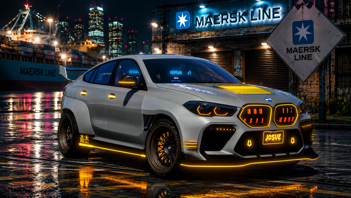 BMW X6m F96 Josue [Dinamic Lights]