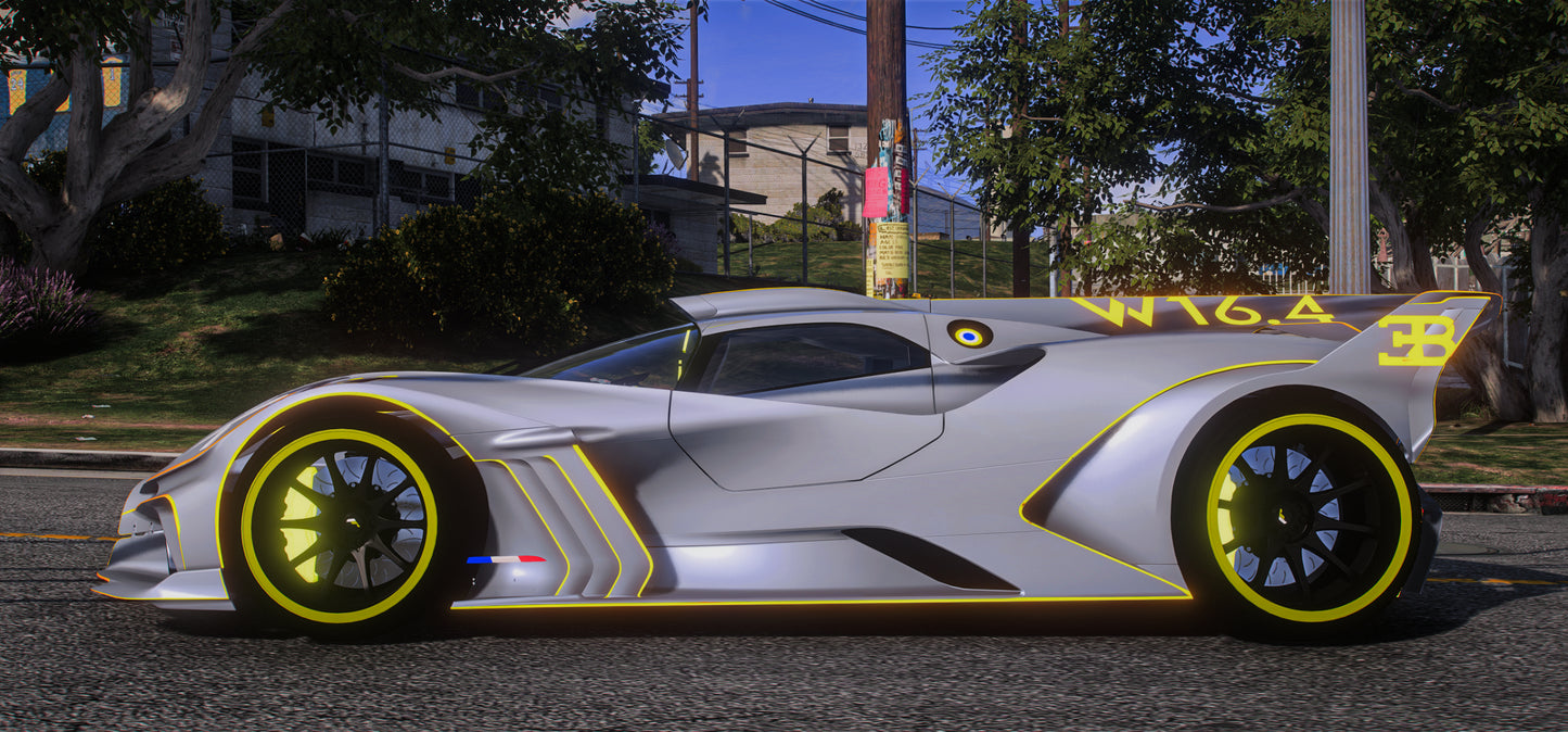Bugatti Bolide W16.4 Glowing