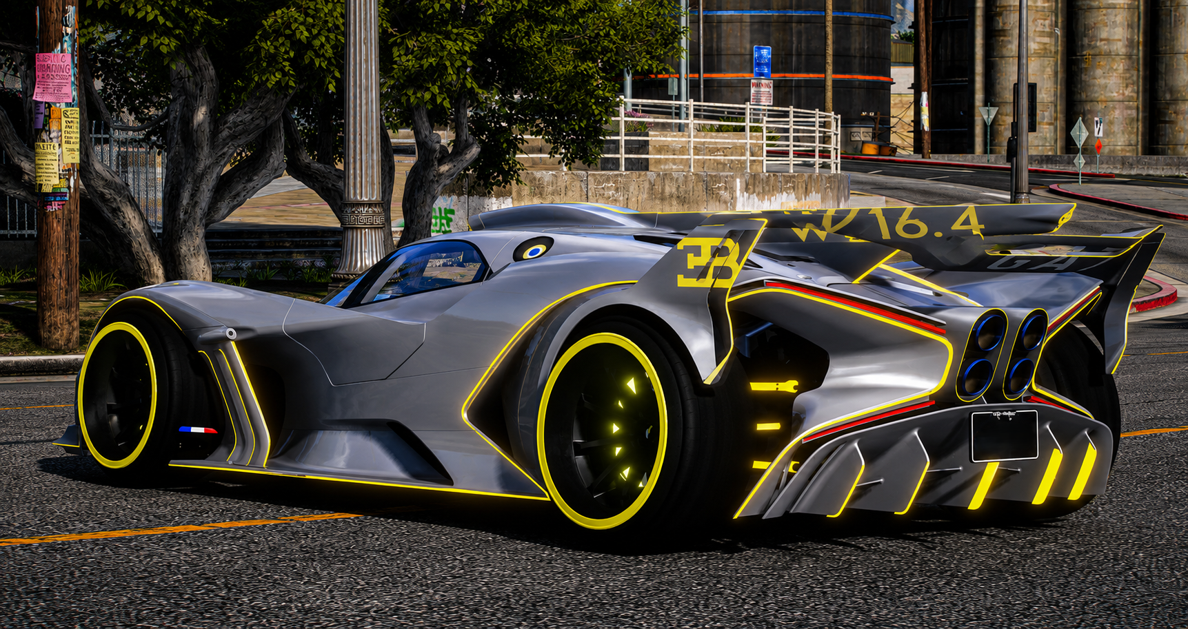 Bugatti Bolide W16.4 Glowing