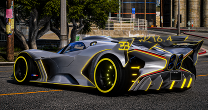 Bugatti Bolide W16.4 Glowing