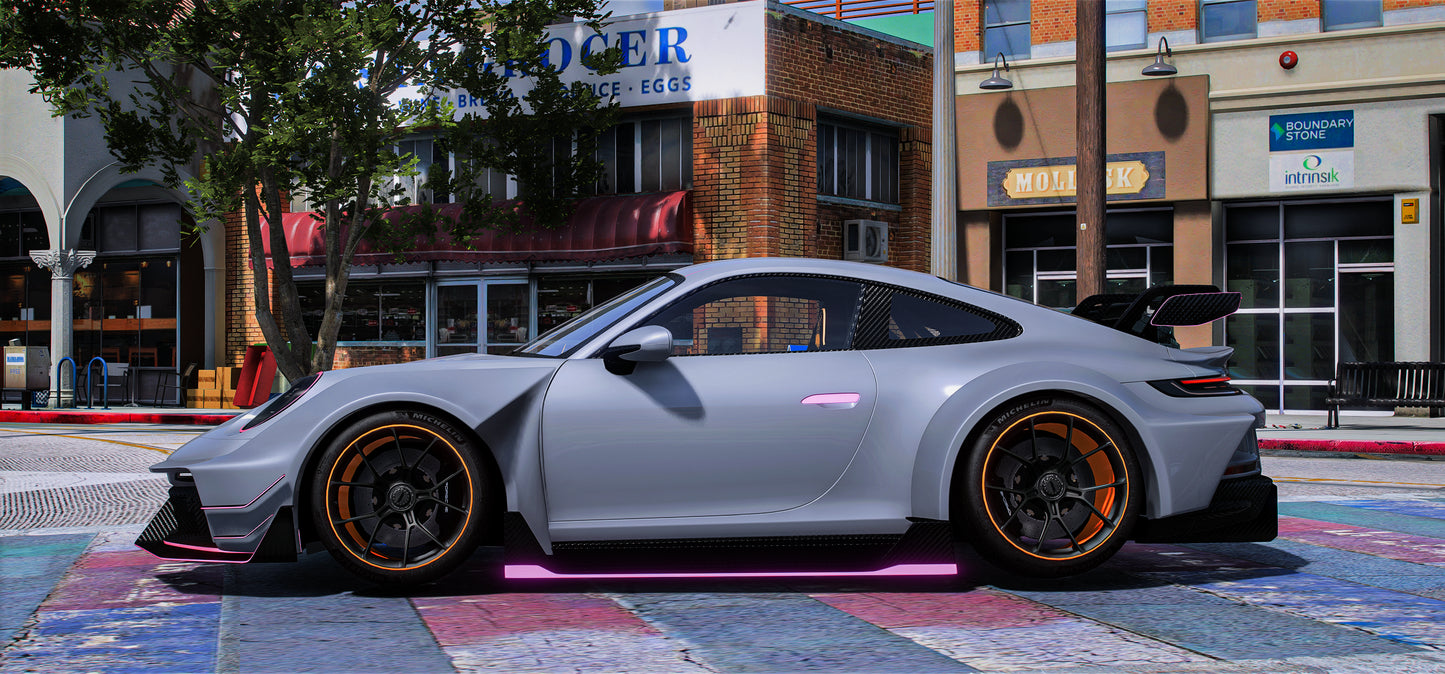 (Unbranded) Kuromi Porsche 911 Gt3 Hycade
