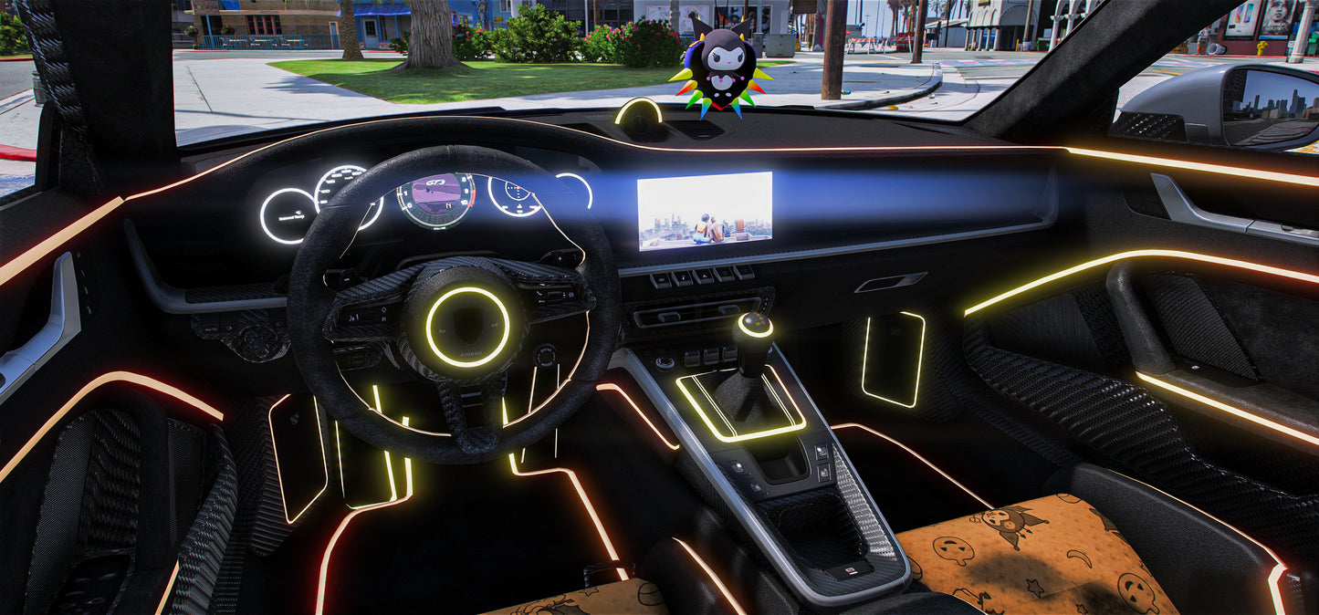 (Unbranded) Kuromi Porsche 911 Gt3 Hycade