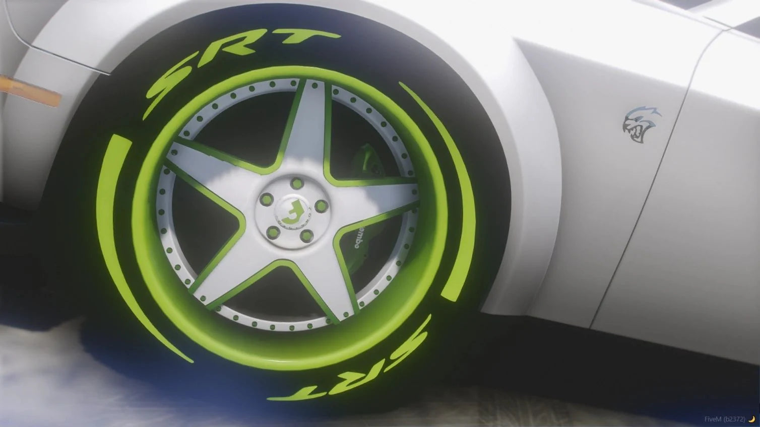 Demon Redeye Challenger Custom Tires and Forgiatos | Trill