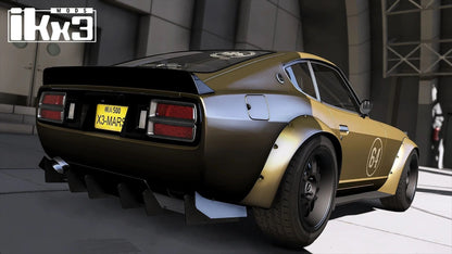 Datsun 280Z Fosberg Racing Gold Leader 1975 | Ikx3