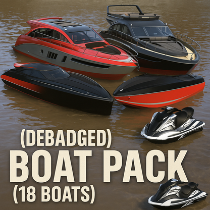 (Debadged) Boat Pack (18 Boats)