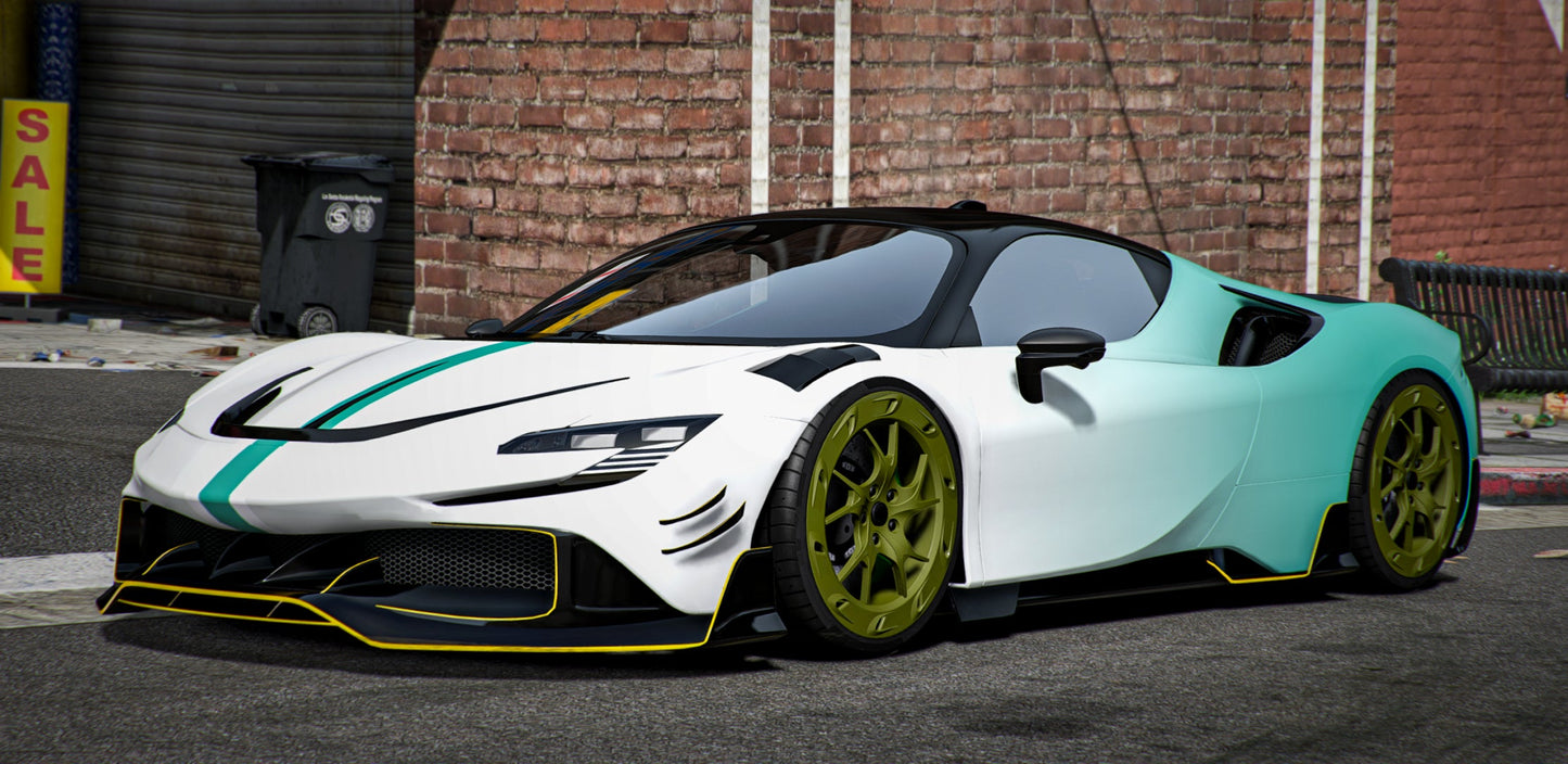 (Debadged) Ferrari SF90 Mansory (4 Liveries) | MNC Garage