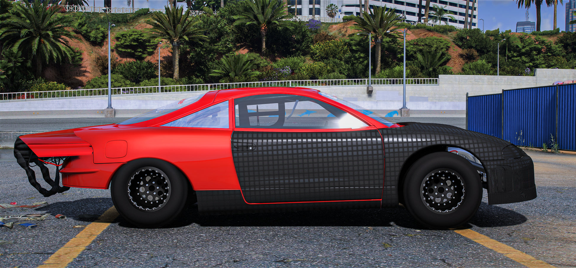 Drag Mitsubishi Eclipse Dee Red