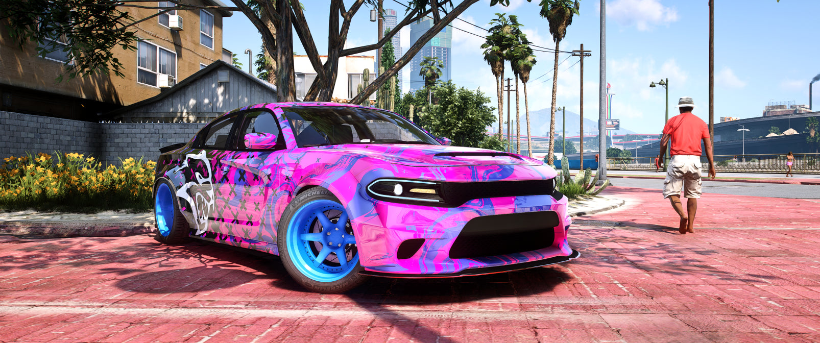 (Unbranded) Dodge Charger Hellcat Livery | Offlord