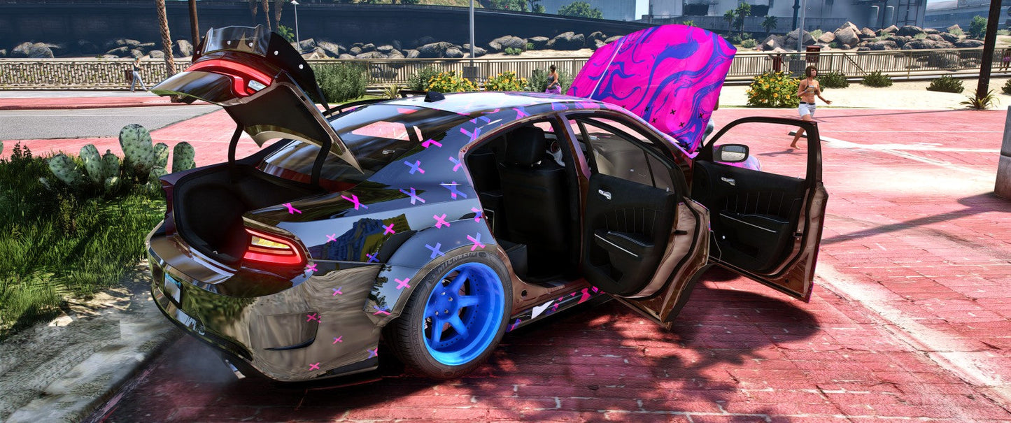 (Unbranded) Dodge Charger Hellcat Livery | Offlord