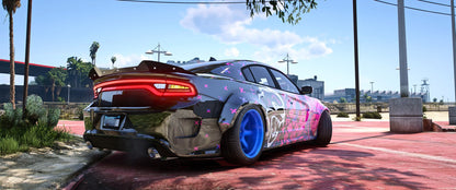 (Unbranded) Dodge Charger Hellcat Livery | Offlord