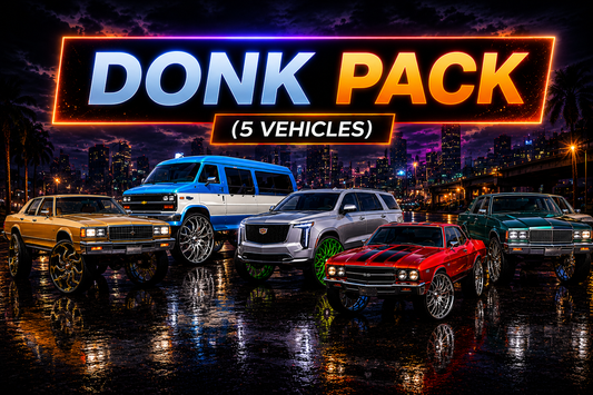 Donk Vehicles (5 Vehicles)