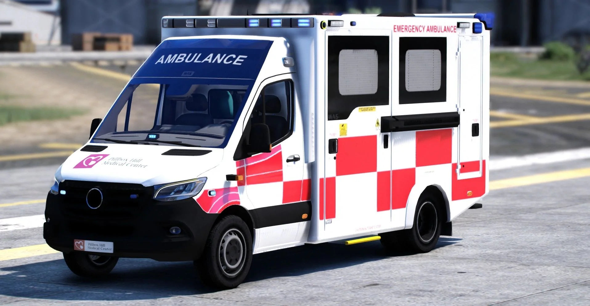 Unbranded EMS Car Pack (11 Vehicles)