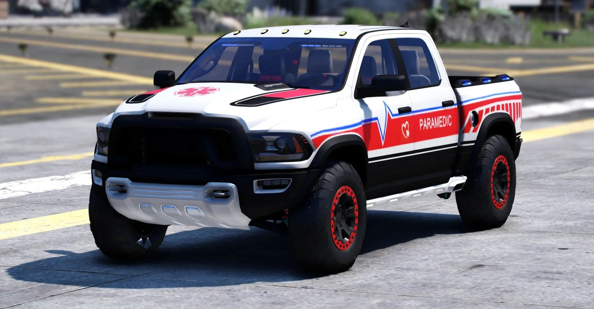 Unbranded EMS Car Pack (11 Vehicles)