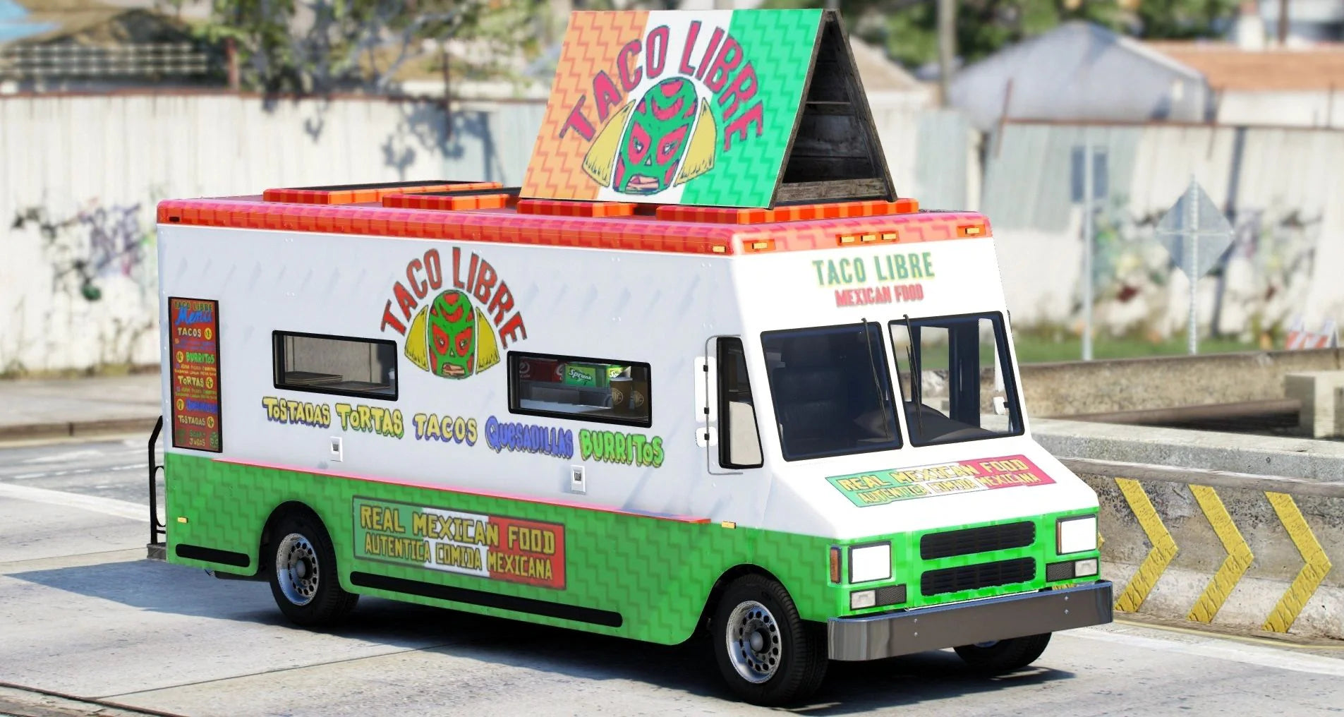 Food Truck (5 Liverys) | Port Baek