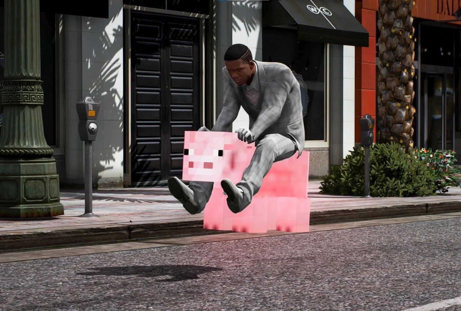 FLYING MINECRAFT PIG | A&G Team