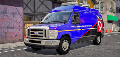 Ford E350 NewsVan (7 Seater) | Grime