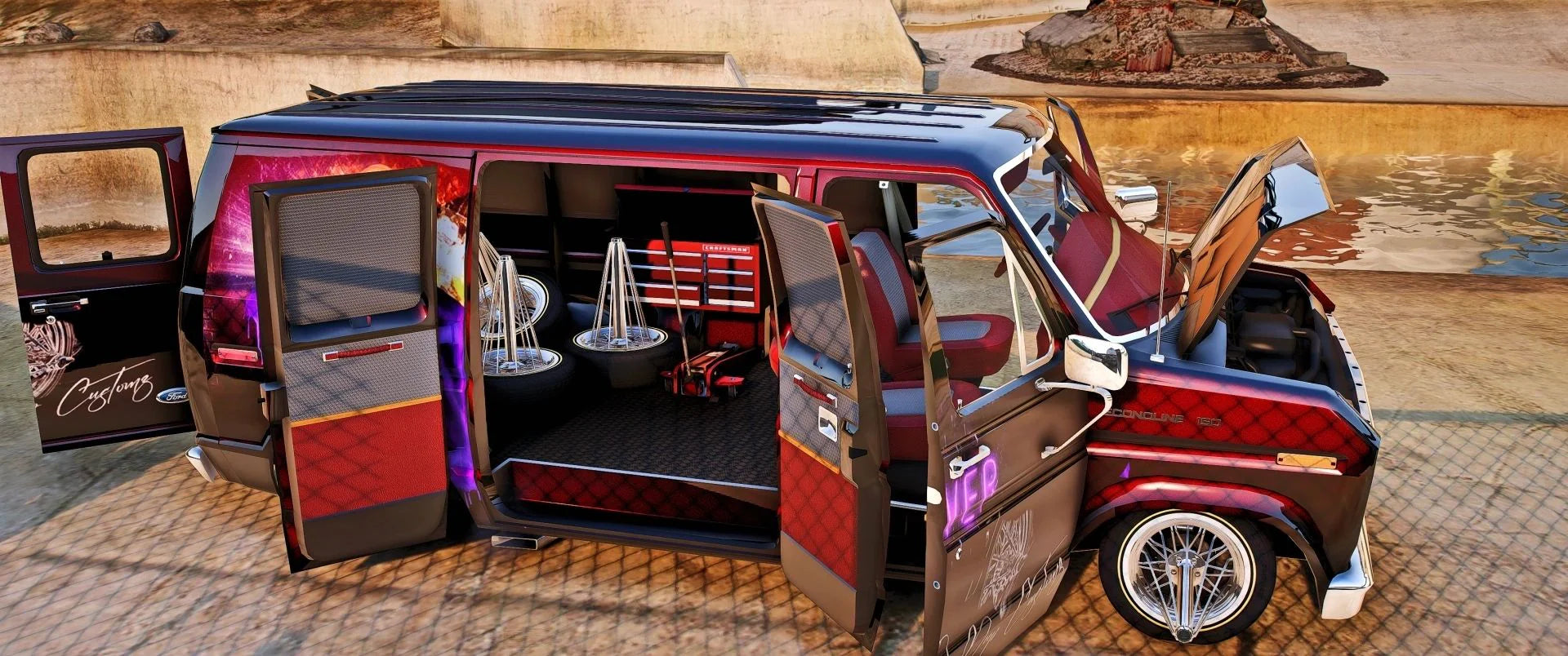 Ford Econoline 150 Shopvan Slab (6 Liveries) | One Deep