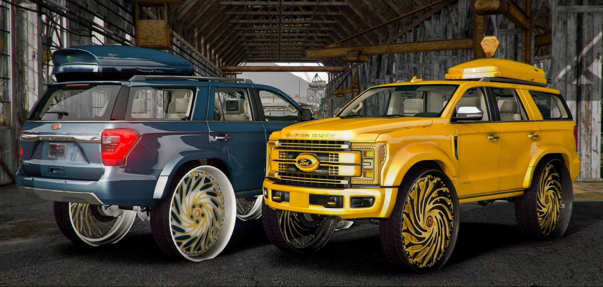 Ford F500 on Floats | BrainShack Customs