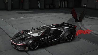 Ford GT MKII Batman Edition [100+ Tuning Parts] [Dinamic Lights] | Port Baek