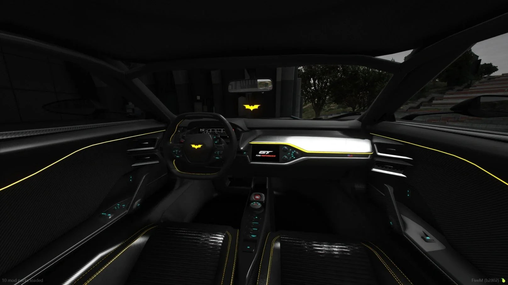 Ford GT MKII Batman Edition [100+ Tuning Parts] [Dinamic Lights] | Port Baek