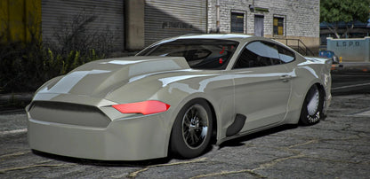 Ford Mustang Big19 Drag v2 | Grady's Customs