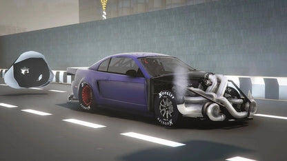 Ford Mustang Cobra Twin Turbo Drag | Driek