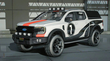 Ford Ranger OffRoad Gulf 2023ï½œOwl Frost