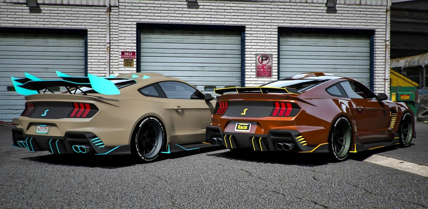 Ford Shelby Hycade Mustang GT500 [100+ Tuning Parts] [Dinamic Lights] | Port Baek