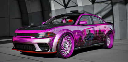 Friday The 13th Dodge Charger SRT Ghoul Widebody Donk | FX Builds