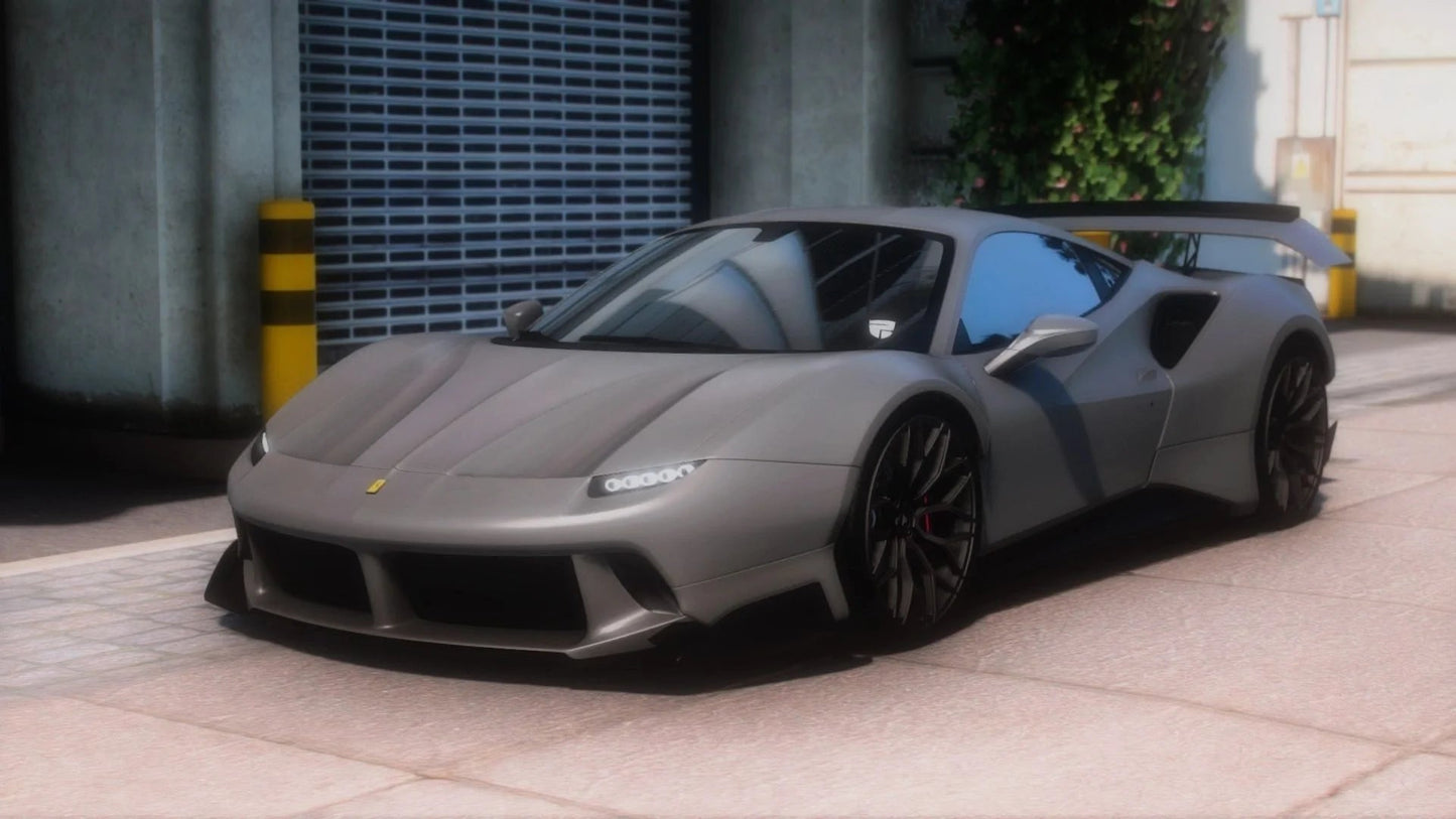 Ferrari 488 Rain Prisk | KW Custom