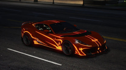 Ferrari 812 Competition Avatar: The Last Airbender [Dinamic Lights] | Port Baek