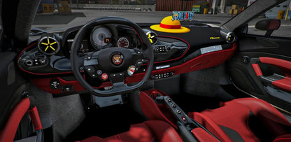 Ferrari F8 Spider Novitec Widebody Luffy Gear 5 [Auto-roof][30+ Tuning Parts] | Port Baek