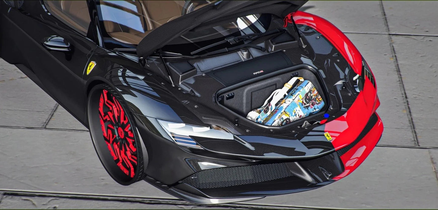 Ferrari SF90 on Rucci Donk | PNUT Customs
