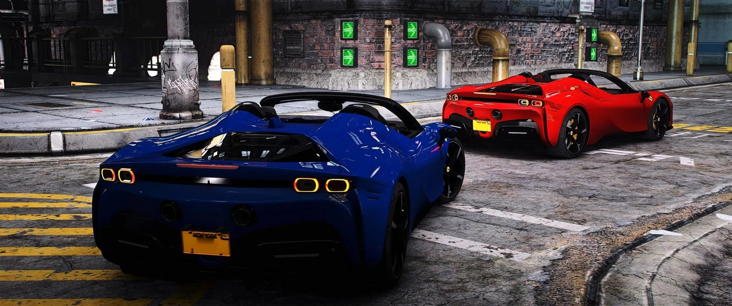 Ferrari SF90 Spider 2022 (Animated Roof) | Liam Tran