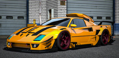 (Unbranded) Ferrari F40 Dogfight | Lemon