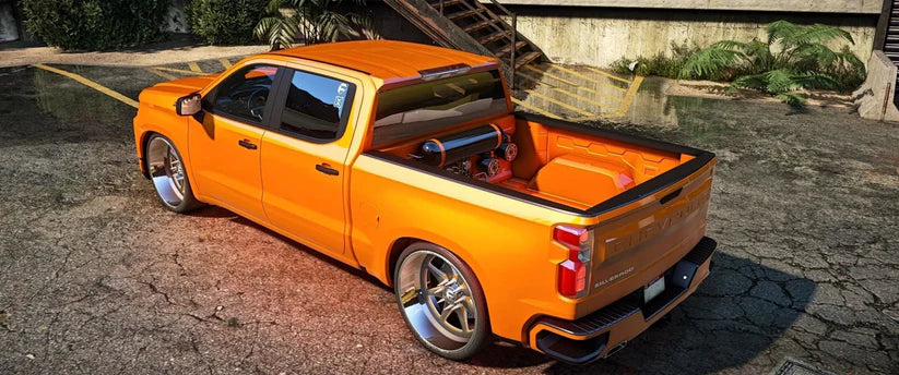 Chevy Silverado Z71 BAGGED 2021 (Armored ) | Goonie