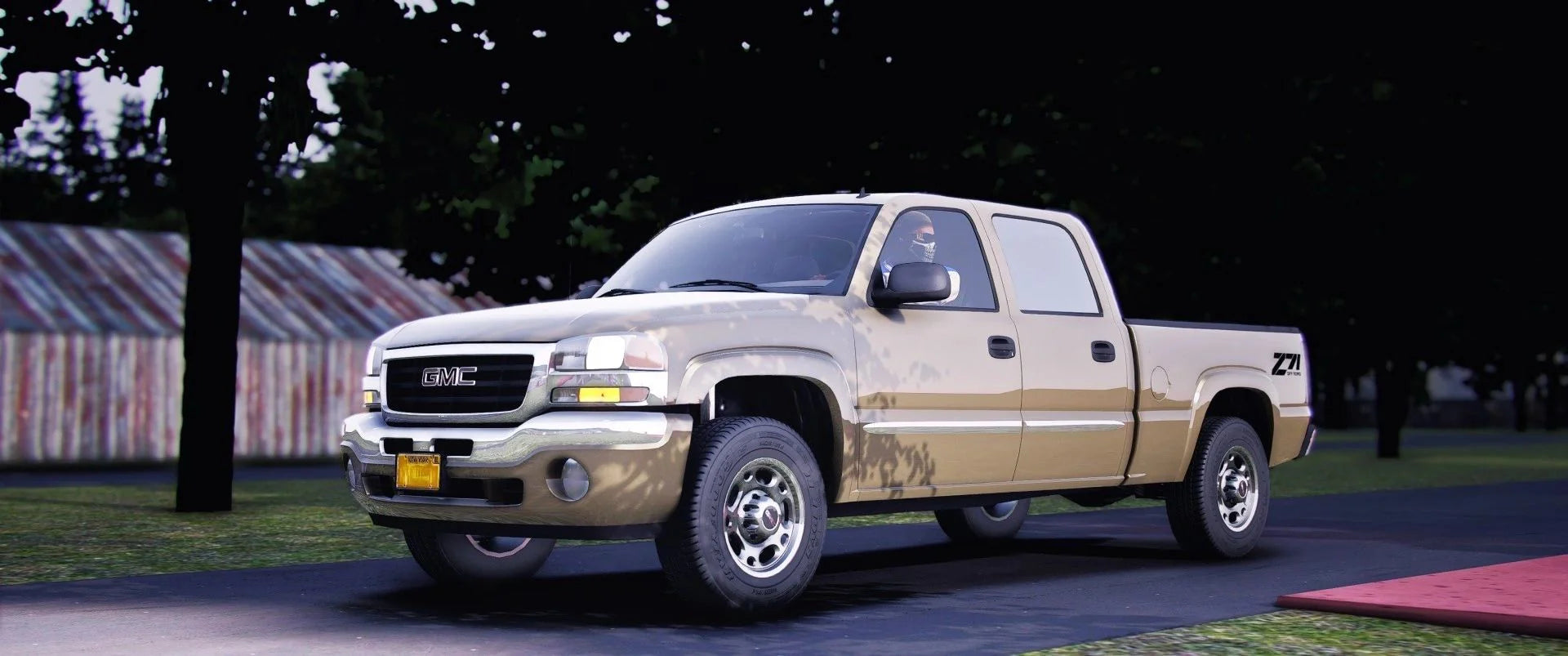 GMC Sierra Hennessey 2003 [Animation Roof] | GZ Customs