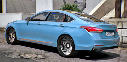 Genesis G80 on Forgiatos | DDC Cars