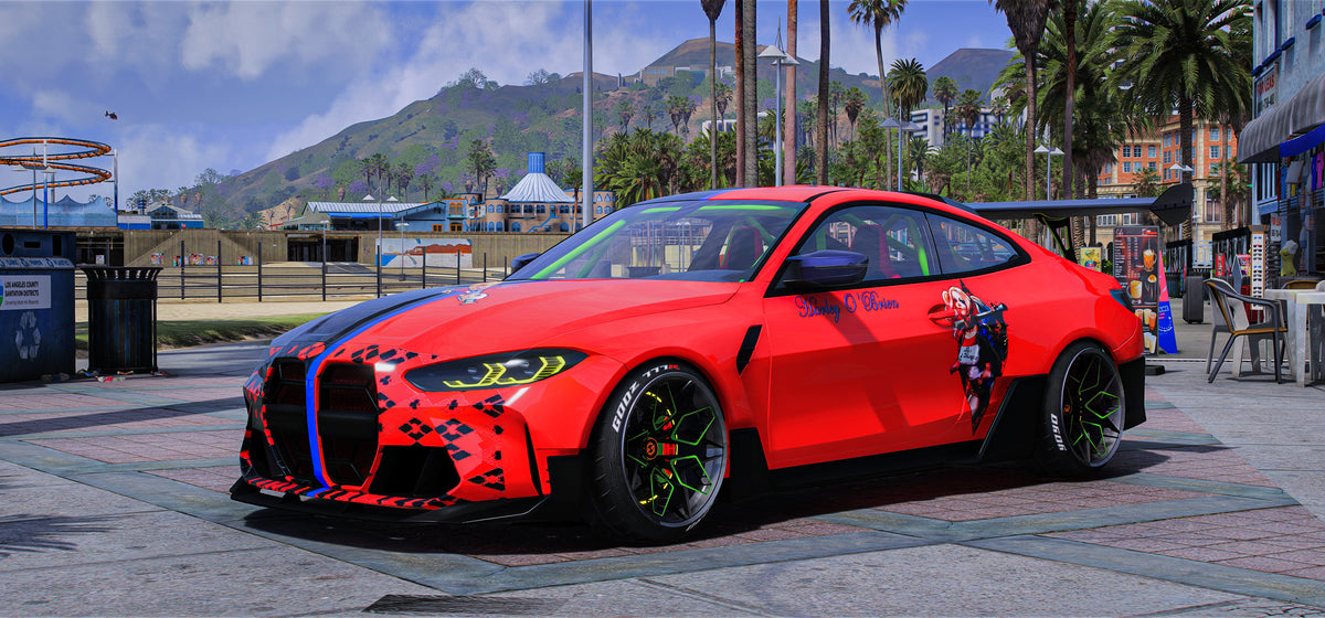 (Unbranded) BMW M4 BEEMAH Harley Quinn
