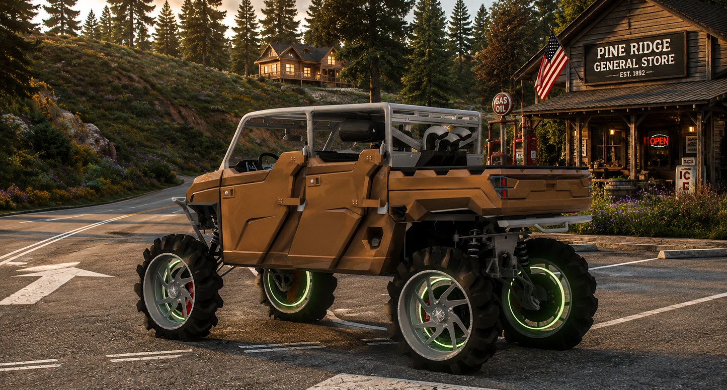 (Unbranded) 2021 Polaris Ranger 4 Seater Lifted