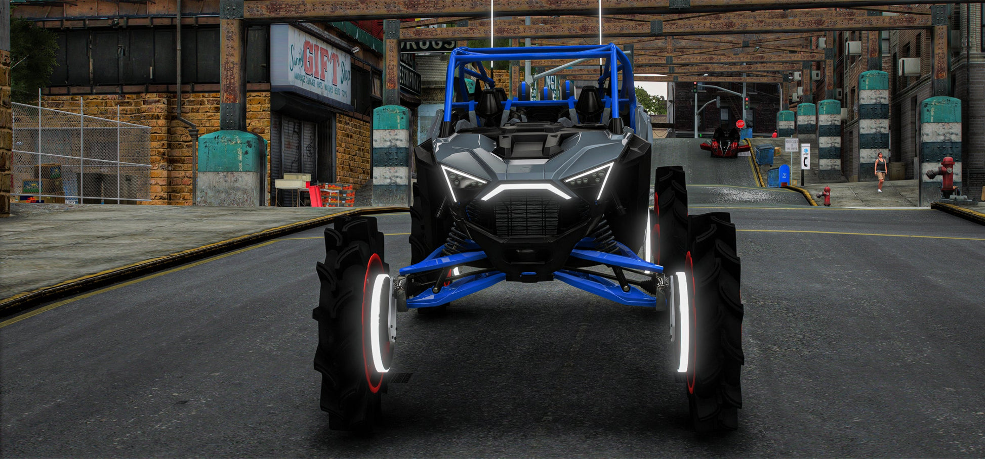 (Unbranded) Polaris RZR PRO LIFTED SXS ON 28S (4 Seater) | GG
