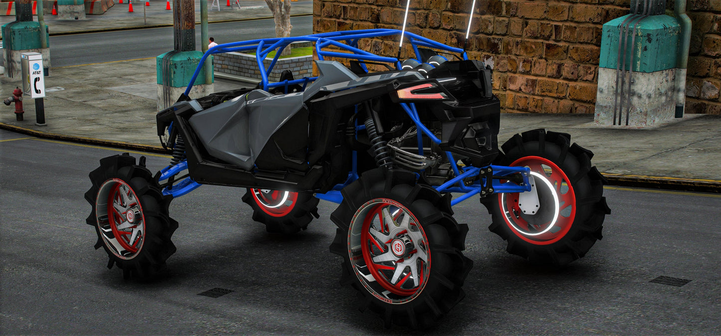 (Unbranded) Polaris RZR PRO LIFTED SXS ON 28S (4 Seater) | GG