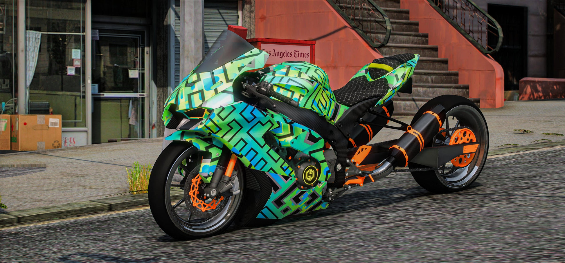 (Lore-Friendly) XZ10RR SUPER STRETCHED SUPERBIKE | GG