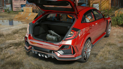 Honda Civic Type-R 2017 With LV Bag | FB Customs