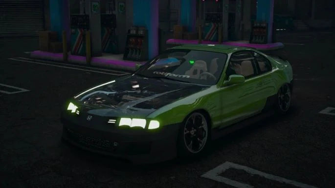 Honda Prelude [Animated Lights] | Goonie