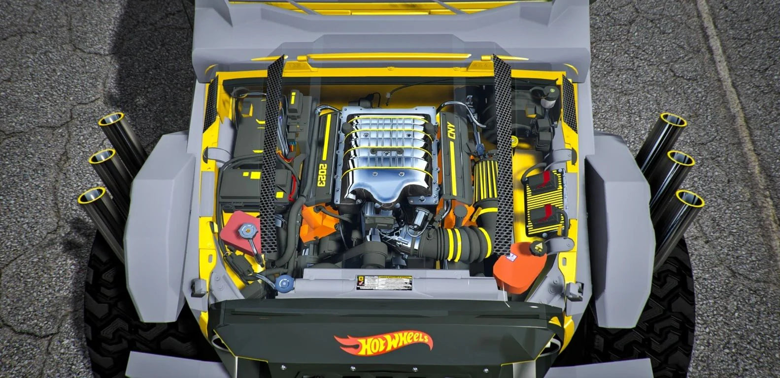 Hot Wheels Jeep Rubicon | Port Baek