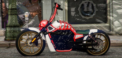 Harley Davidson Custom SkullRod Vrod | FD Customs