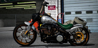 Harley Davidson Fatboy Soft Tail Ape Hanger | FD