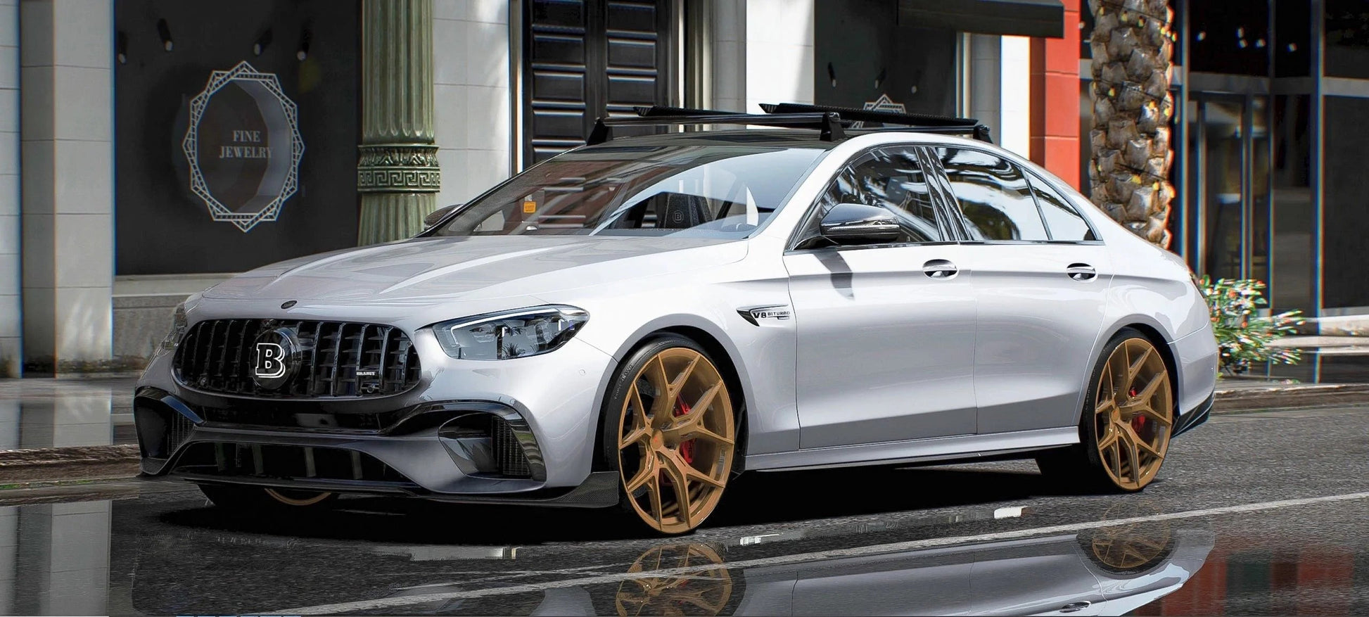 Brabus 800 2021 (With AK-47 & LV Bag) | Holyi