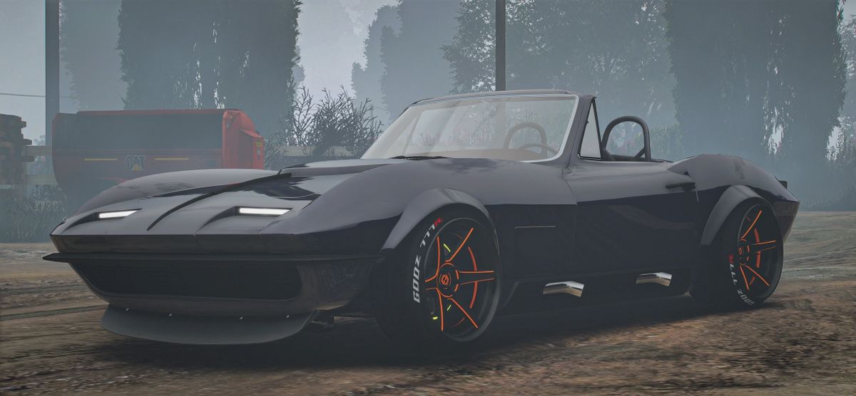 (Unbranded) 1967 Corvette Vert Widebody | GG